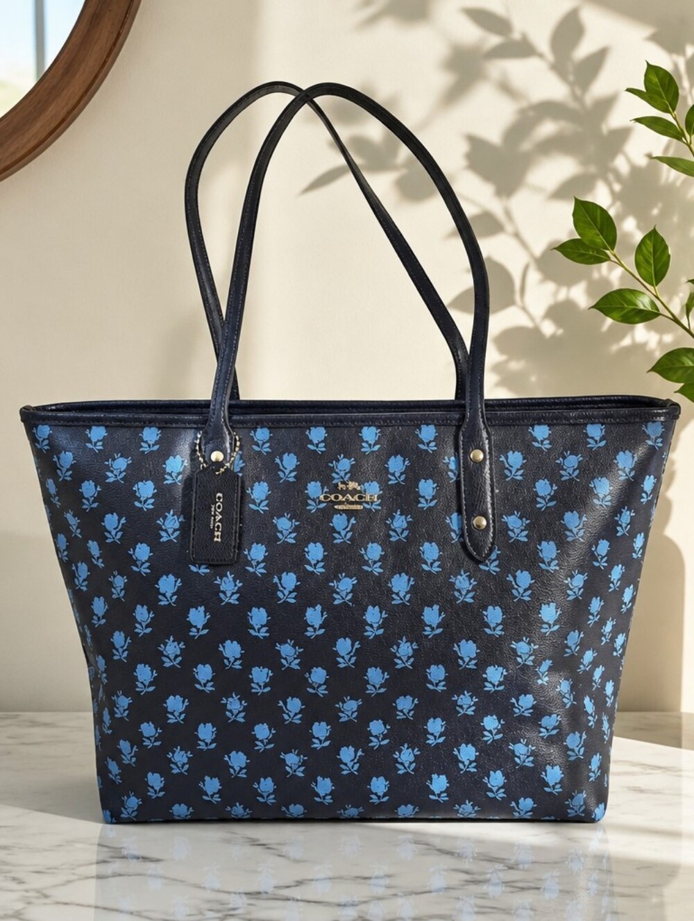 Coach Badlands City Tote Bag Like New